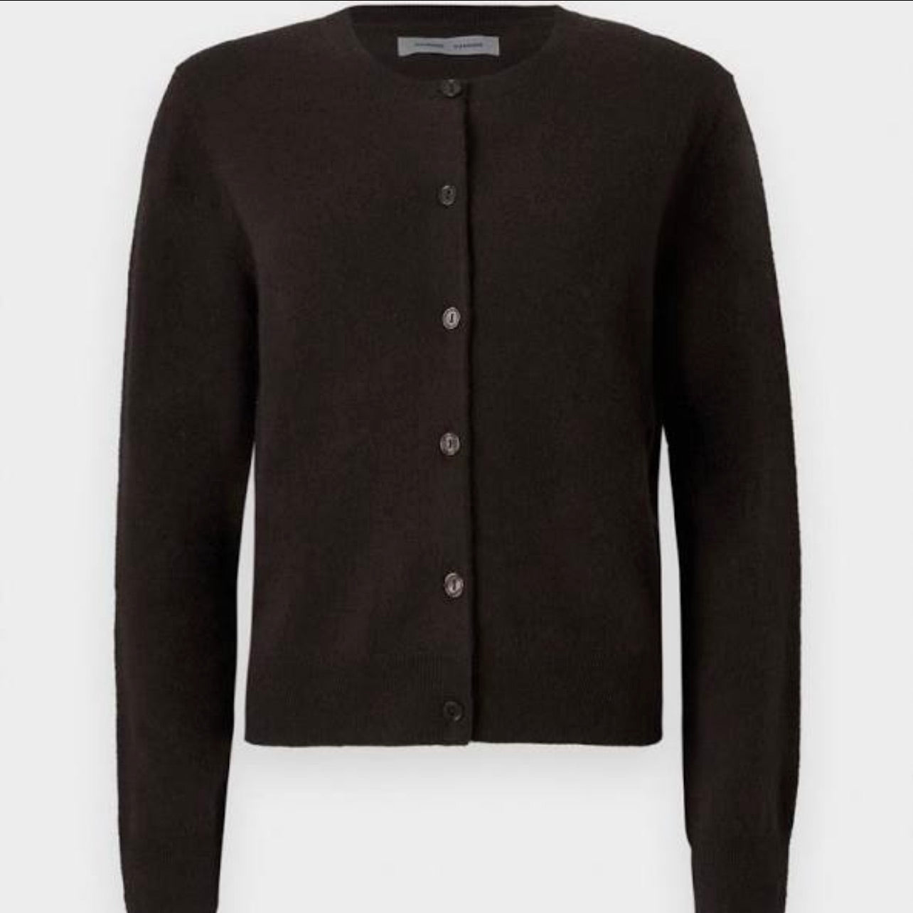 Fine-Knit Button Cardigan Vest